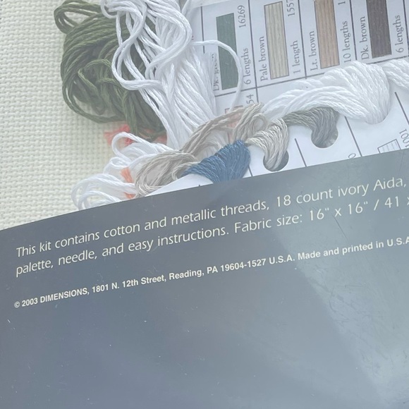 Dimensions The Gold Collection Japanese Maiden #35109 cross stitch Robert Sauber - Picture 6 of 8